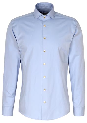 Seidensticker Herren Casual Hemd - Regular Fit - Bügelleicht - Kent-Kragen - Langarm - 100% Baumwolle von Seidensticker