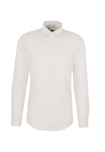 Seidensticker Herren Flanellhemd Hemd, Grau, XS Seidensticker Herren Flanellhemd Hemd, Grau, XS von Seidensticker