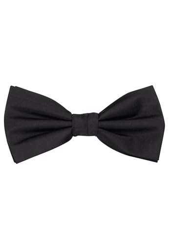 Seidensticker Herren Schleife groß Fliege, Schwarz (Schwarz 39), Einheitsgröße von Seidensticker