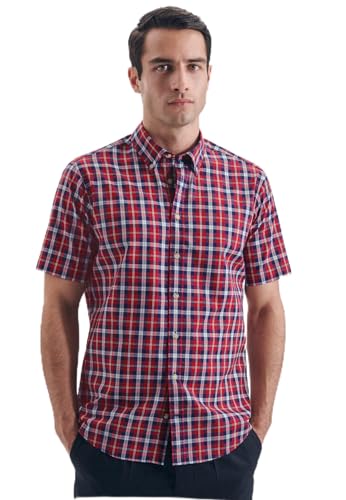 Seidensticker Herren Oxfordhemd Regular Kurzarm Button-Down-Kragen von Seidensticker