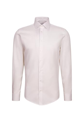 Seidensticker Herren Performance-Hemd - Slim Fit - Stretch - Kent-Kragen - Langarm - Baumwollmischung - Stretch von Seidensticker