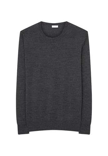 Seidensticker Herren Pullover, Anthra Mélange, XXL von Seidensticker