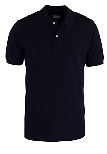 Seidensticker Herren Regular Fit - Poloshirt Kurzarm Poloshirts, Schwarz, M von Seidensticker