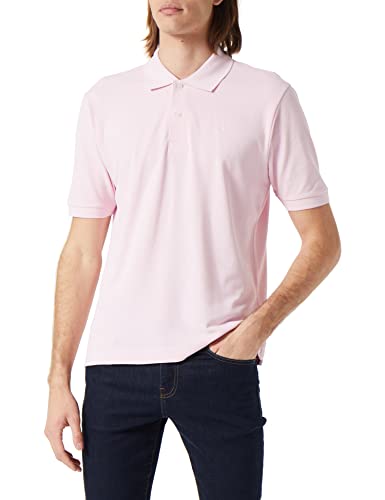 Seidensticker Herren Regular Fit-Poloshirt Kurzarm Polo Shirt, Rosa, M von Seidensticker