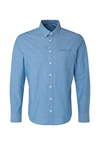 Seidensticker Men's Regular Fit Langarm Hemd Shirt, Hellblau, S von Seidensticker