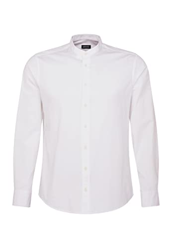 Seidensticker Men's Regular Fit Langarm Hemd Shirt, Weiß, S von Seidensticker