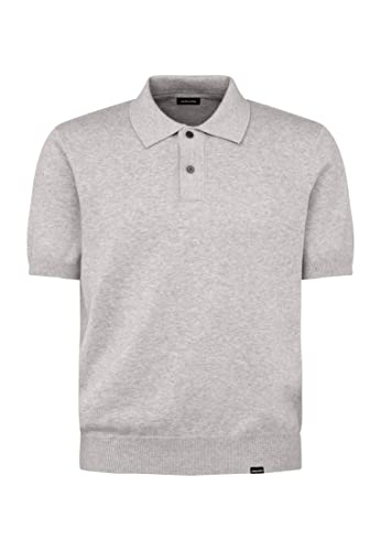 Seidensticker Men's Regular Fit Polo Shirt, Grau, XL von Seidensticker