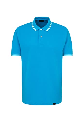 Seidensticker Men's Regular Fit Polo Shirt, Türkis, M von Seidensticker