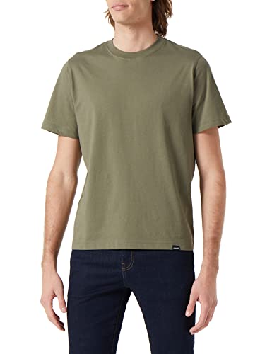Seidensticker Men's Rundhals Regular Fit T-Shirt, Grün, XXL von Seidensticker