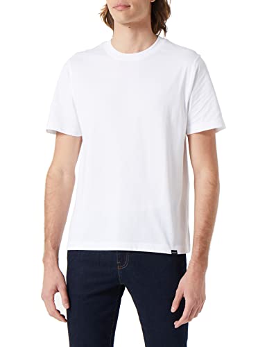 Seidensticker Men's Rundhals Regular Fit T-Shirt, Weiß, 3XL von Seidensticker