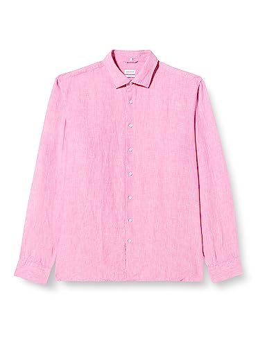 Seidensticker Men's Shaped Fit Langarm Hemd Shirt, Rosa, 43 von Seidensticker