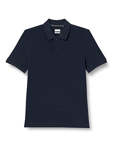 Seidensticker Men's Slim Fit-Poloshirt Kurzarm Polo Shirt, Dunkelblau, 3XL von Seidensticker