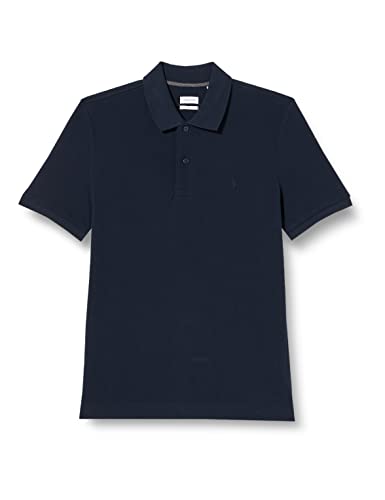 Seidensticker Men's Slim Fit Poloshirt Kurzarm Polo Shirt, Dunkelblau, M von Seidensticker