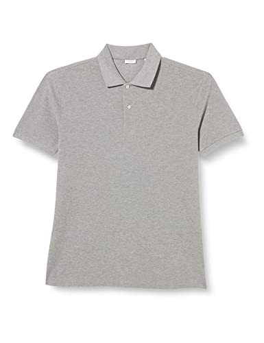 Seidensticker Men's Slim Fit-Poloshirt Kurzarm Polo Shirt, Grau, 3XL von Seidensticker