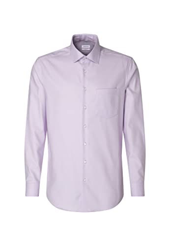 Seidensticker Herren Business Hemd Regular 1/1 Kentkragen Bügelleicht 100% Baumwolle von Seidensticker