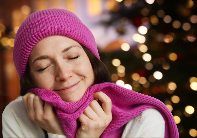 Mütze-Schal-Set Aus 100% Wolle in Magenta - Strickmütze & Strickschal, Perfekt Als Weihnachtsgeschenk Mütze-Schal-Set Aus 100% Wolle in Magenta - Strickmütze & Strickschal, Perfekt Als Weihnachtsgeschenk von SeideundKaschmir