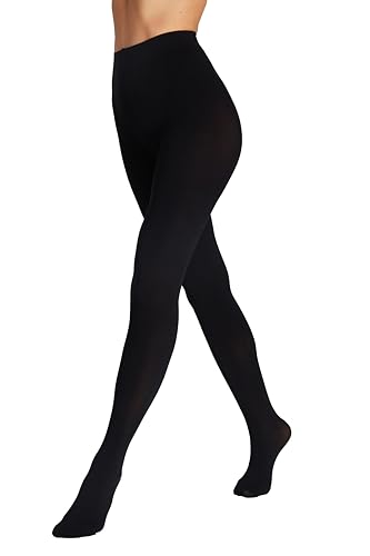 Seidiva Damen Strumpfhosen 80 DEN Blickdichte Strumpfhose Matte Damenstrumpfhosen in über 25 Farben (1x Schwarz,L-XL) von Seidiva