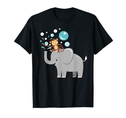 Seifenblasen Elefant Affe I Seifenblase Bläschen Kinder T-Shirt Seifenblasen Elefant Affe I Seifenblase Bläschen Kinder T-Shirt von Seifenblasen Seifen Blasen Bläschen Kinder