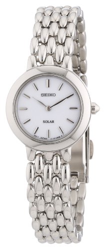 Lorus Damen Analog Quarz Uhr mit Leder Armband RG228NX9 von Seiko