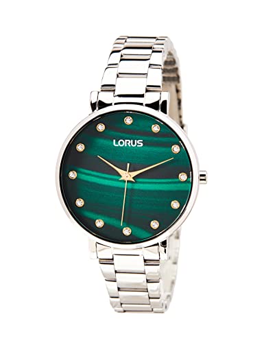 Lorus Damen-Uhr Quarz Edelstahl mit Metallband RG229VX9 von Seiko