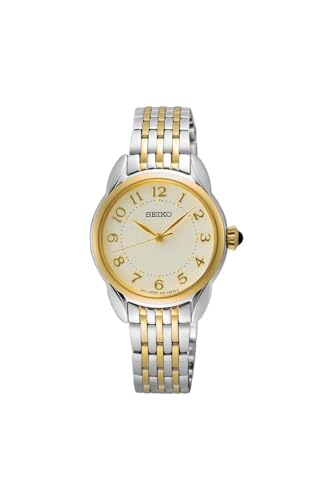 Seiko Damen Analog Quarz Uhr mit Edelstahl Armband SUR562P1 von Seiko