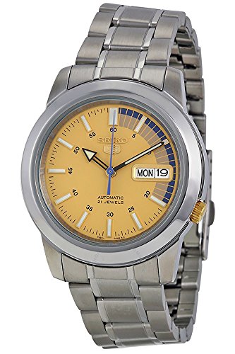 Seiko 5 Gent Uhr SNKK29K1 - Herren Edelstahl Automatik Analog von Seiko