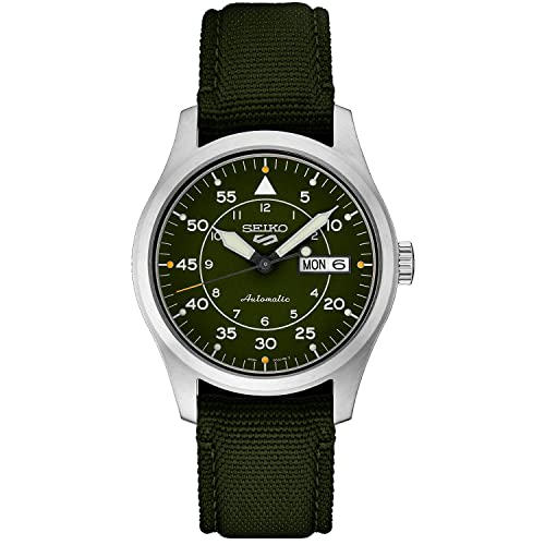 Seiko 5 Sports Herren-Armbanduhr Automatik Grün SRPH29K1 von Seiko