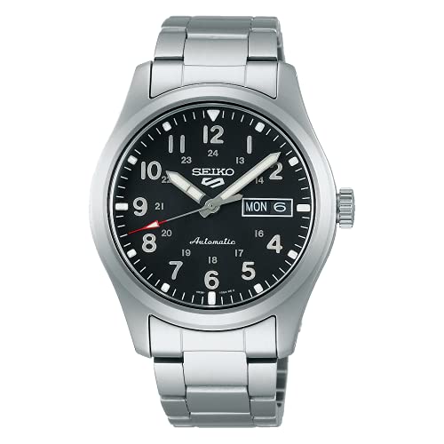 Seiko Herren Analog Automatik Uhr mit Edelstahl Armband SRPG27K1 von Seiko