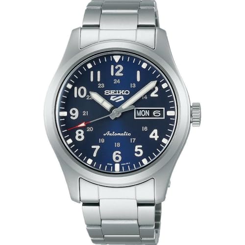 Seiko Herren Analog Automatik Uhr mit Edelstahl Armband SRPG29K1 von Seiko