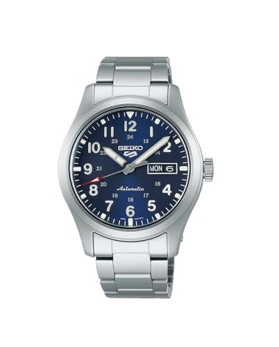 Seiko Herren Analog Automatik Uhr mit Edelstahl Armband SRPG29K1 von Seiko