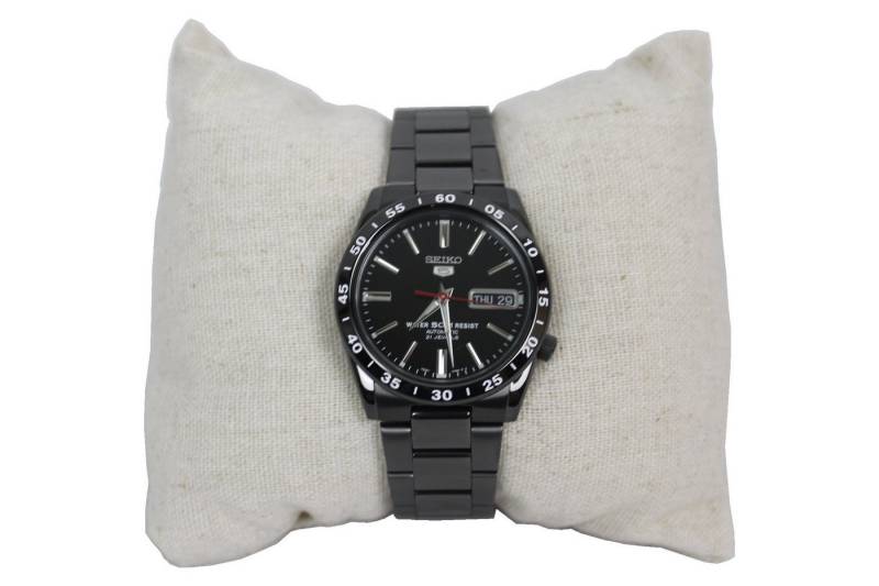 Seiko Automatikuhr 5 Herrenuhr Analog Automatik Schwarz, SNKE03KC von Seiko