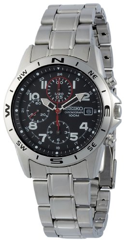 Seiko Chronograph Bracelet Strap Gents Watch SND375 von Seiko