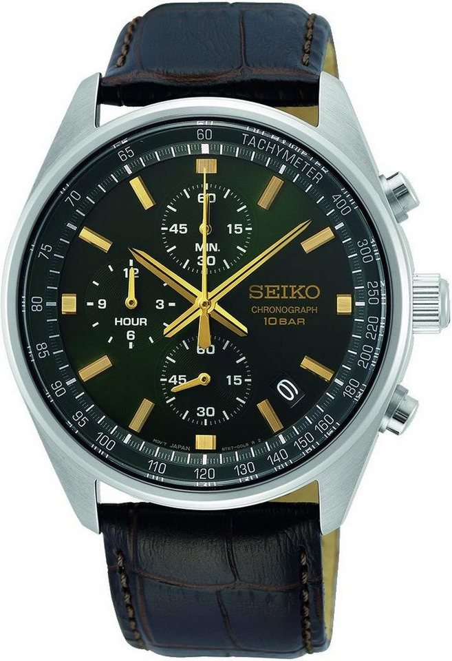 Seiko Chronograph Chronograph Herrenarmbanduhr von Seiko