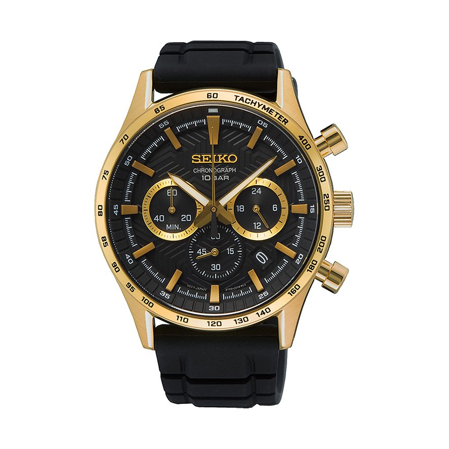 Seiko Chronograph Chronograph SSB446P1 Edelstahl von Seiko