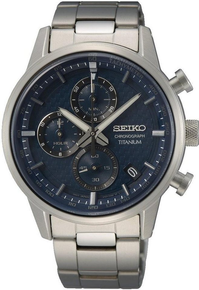 Seiko Chronograph Chronograph Titan Herrenarmbanduhr von Seiko