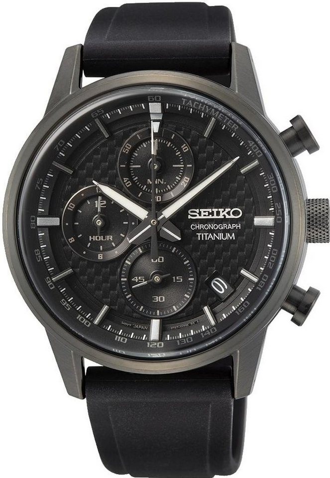 Seiko Chronograph Chronograph Titan Herrenarmbanduhr von Seiko
