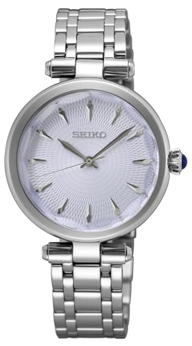 Seiko Damen Analog Quarz Uhr mit Edelstahl Armband SRZ553P1 von Seiko