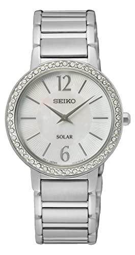 Seiko Damen Analog Quarz Uhr mit Edelstahl Armband SUP467P1 von Seiko