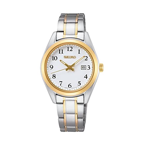 Seiko Damen-Uhr Quarz Edelstahl mit Edelstahlband SUR466P1 von Seiko