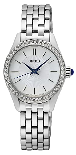 Seiko Damen Analog Quarz Uhr mit Edelstahl Armband SUR539P1 von Seiko