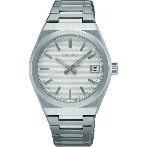 Seiko Damen Analog Quarz Uhr mit Edelstahl Armband SUR573P1 von Seiko