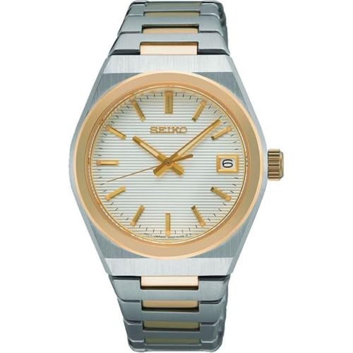 Seiko Damen Analog Quarz Uhr mit Edelstahl Armband SUR578P1 von Seiko