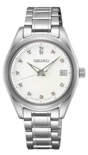 Seiko Damen Analog Quarz Uhr mit Edelstahl Armband SUR579P1 von Seiko