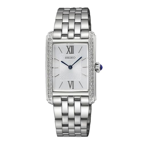 Seiko Damen Analog Quarz Uhr mit Edelstahl Armband SWR091P1 von Seiko