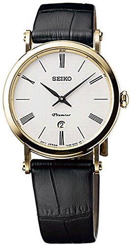 Seiko Damen Analog Quarz Uhr mit Leder Armband SXB432P1 Seiko Damen Analog Quarz Uhr mit Leder Armband SXB432P1 von Seiko