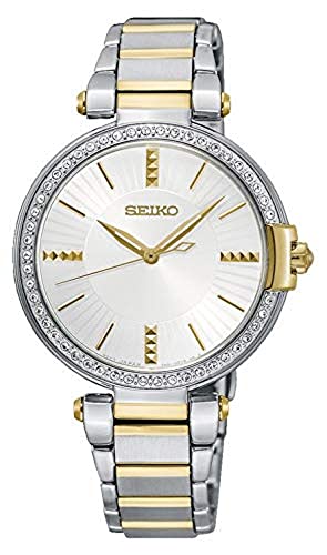 Seiko Damen-Uhr Quarz Edelstahl mit Edelstahlband SRZ516P1 von Seiko