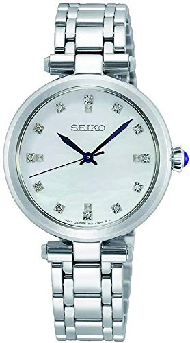 Seiko Damen-Uhr Quarz Edelstahl mit Edelstahlband SRZ529P1 von Seiko