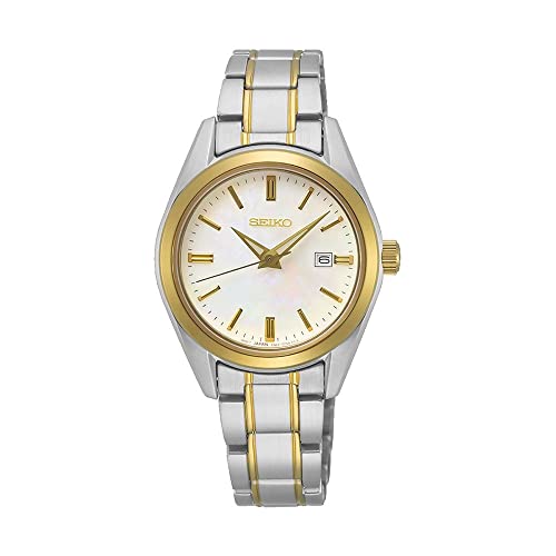 Seiko Damen-Uhr Quarz Edelstahl mit Edelstahlband SUR636P1 von Seiko
