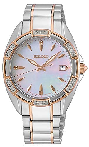 Seiko Damen-Uhr Quarz Edelstahl mit Edelstahlband SKK878P1 von Seiko