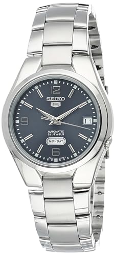Seiko Herren Analog Automatik Uhr mit Edelstahl Armband SNK621K1 von Seiko